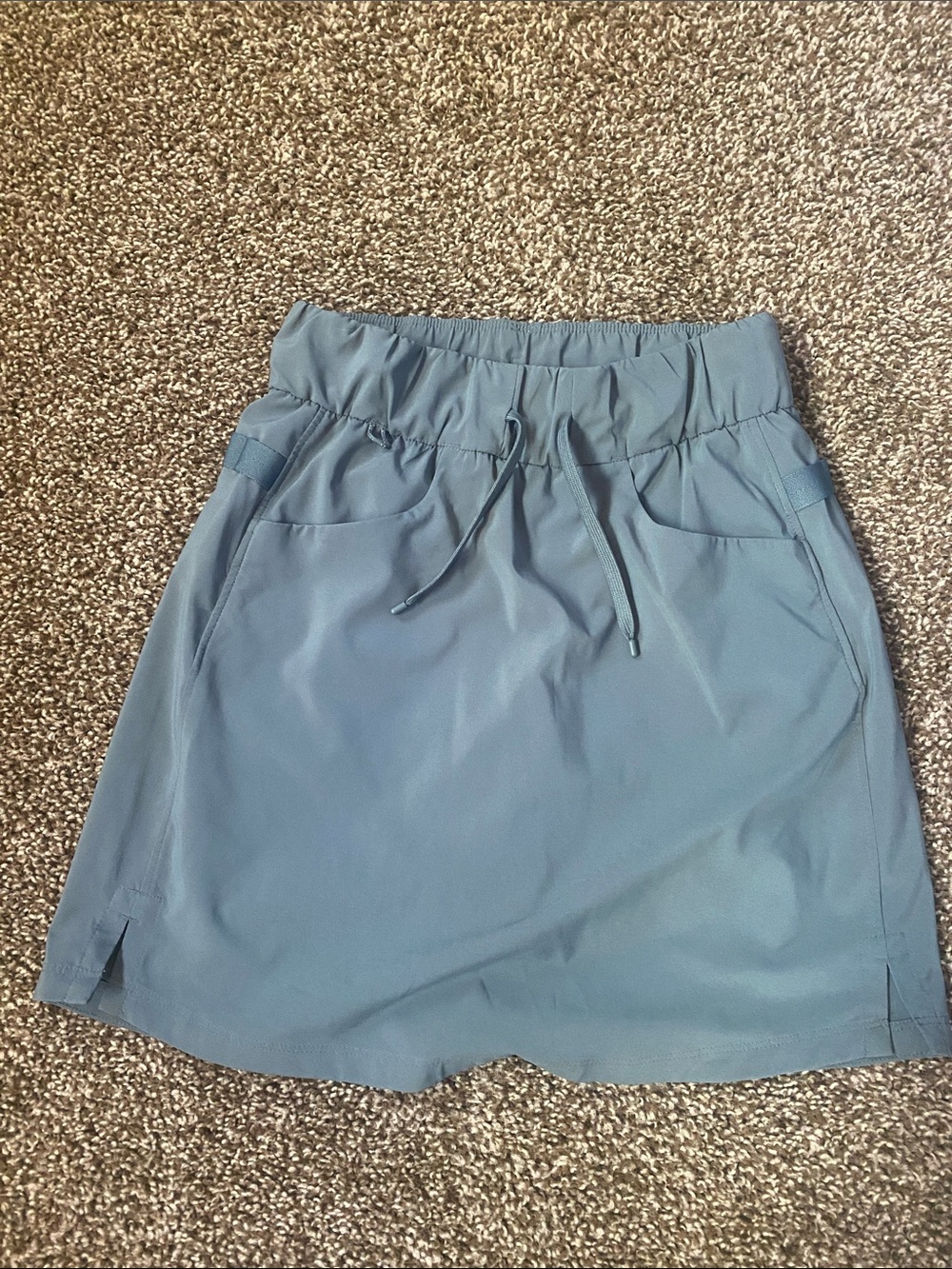 Patagonia Light Slate Blue Athletic Skort